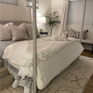 McGee & Co. King Easton Striped Duvet Cover with matching Shams